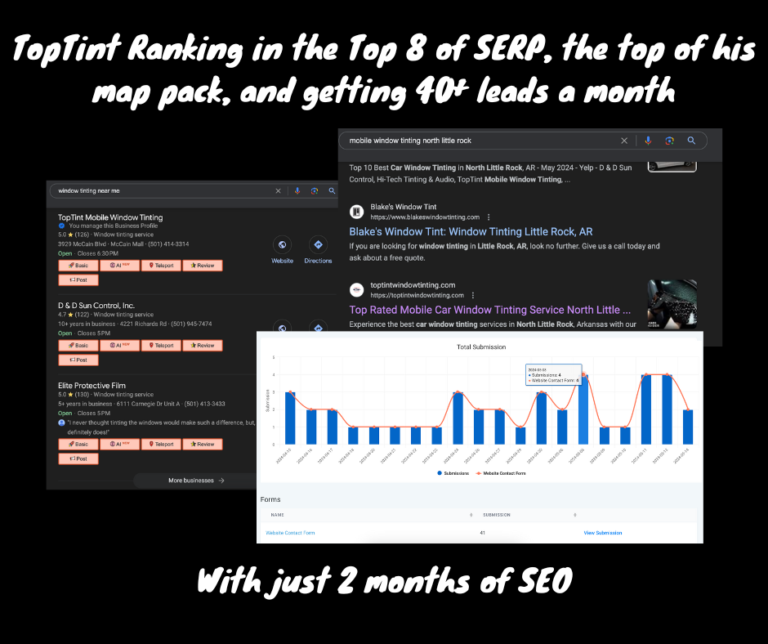 Window Tint SEO Case Study