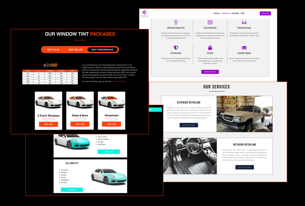 SEO for auto detailing service